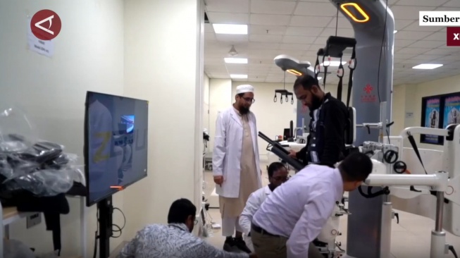 Terobosan Kesehatan! Bangladesh Resmikan Pusat Rehabilitasi Robotik Pertama, Didukung China