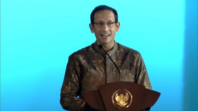 Eks Mendikbudristek, Nadiem Anwar Makarim. (YouTube/Kemdikbud RI)