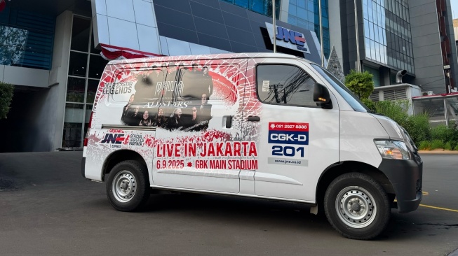 JNE sebagai Official Logistics Partner Konser Dewa 19 feat. Allstars 2.0. (dok. JNE)