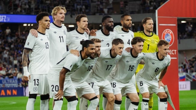 Deretan Fakta Miris Kekalahan Telak Jerman dari Slovakia [Tangkap layar X]