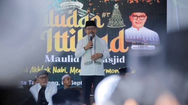 Tradisi 1939 Hidup Kembali! Tangerang Gelar Arak-arakan Perahu Maulud Penuh Suka Cita