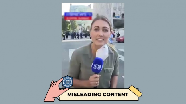 CEK FAKTA: Video Jurnalis Australia Ditembak Polisi Indonesia