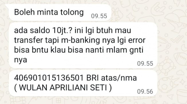 Nomor ponsel milik mendiang Politisi PDI-Perjuangan DKI Jakarta, Gembong Warsono, mendadak aktif kembali pada Senin (8/9/2025). (tangkap layar Suara.com)