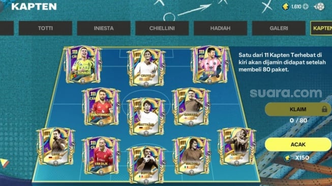 Penjelasan Update FC Mobile September 2025: Ada Cara Dapatkan Pemain 108-111 Gratis