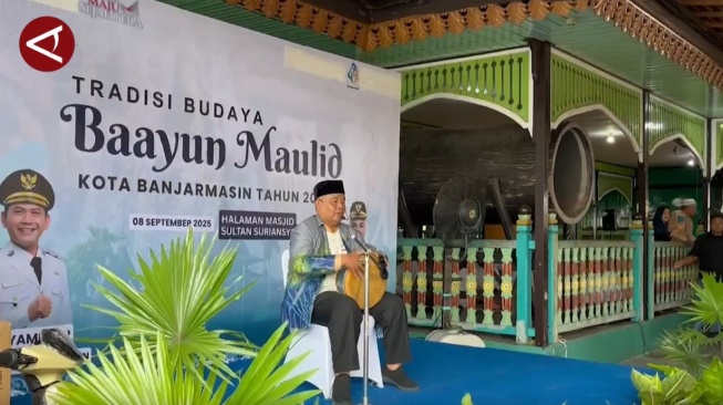 Baayun Maulid Banjarmasin: Tradisi Unik Rayakan Kelahiran Nabi yang Menyedot Ratusan Warga
