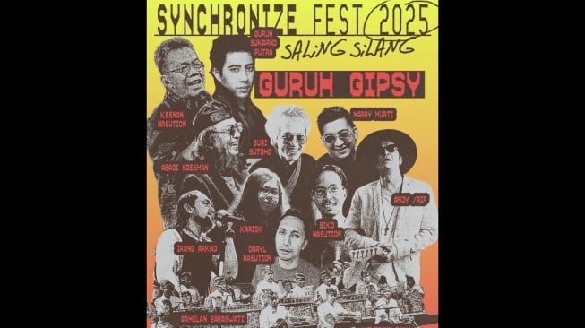 Hadir Oktober 2025, Synchronize Fest 2025 Umumkan Lineup Keragaman Musik Indonesia Antargenerasi