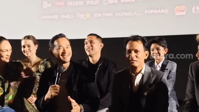 Fedi Nuril Kritik Pemerintah di Preskon Film Sukma, Sindir soal TikTok Diblokir saat Demo