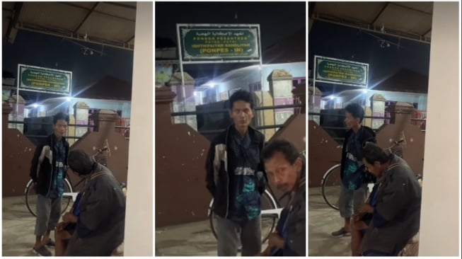 Viral Dua Pria Gedor Pintu Rumah Minta Makan, Wanita Ini Ketakutan