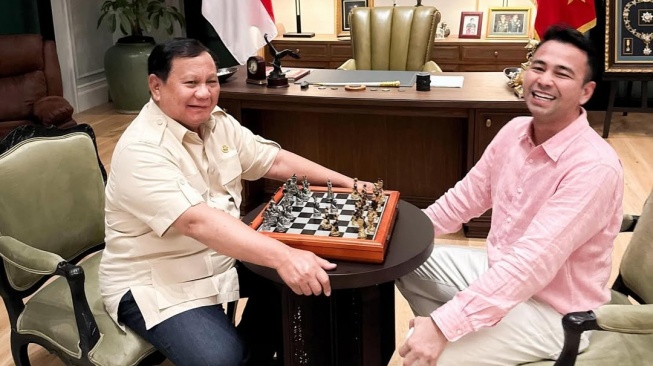 Raffi Ahmad dan Presiden Prabowo Subianto (Instagram/@raffinagita1717)