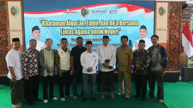 Gelar Doa Bersama Lintas Agama, Pemkab Mojokerto Teguhkan Komitmen Jaga Kondusifitas Daerah