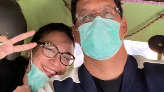 Menteri Keuangan Purbaya Yudhi Sadewa naik bajaj (Instagram/pyudhisadewa)