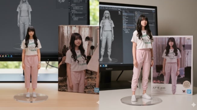Contoh Prompt Gemini Miniatur AI untuk Bikin Action Figure Diri Sendiri yang Lagi Viral