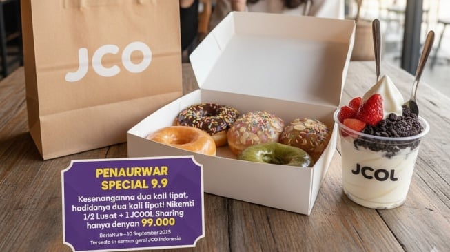 Jangan Sampai Ketinggalan! Promo 9.9 JCO Bikin Harimu Dua Kali Lebih Manis!