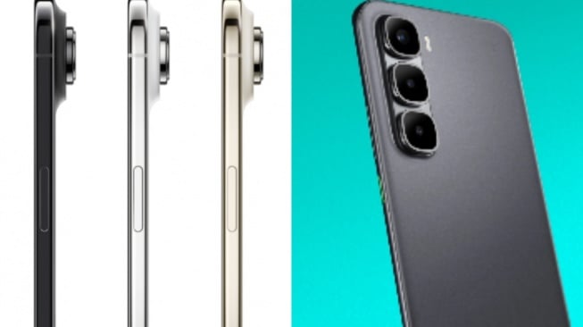 iPhone Air Vs Infinix Hot 60 Pro Plus, Lebih Tipis Mana? Intip Perbedaan Spek HP Ultra Tipis