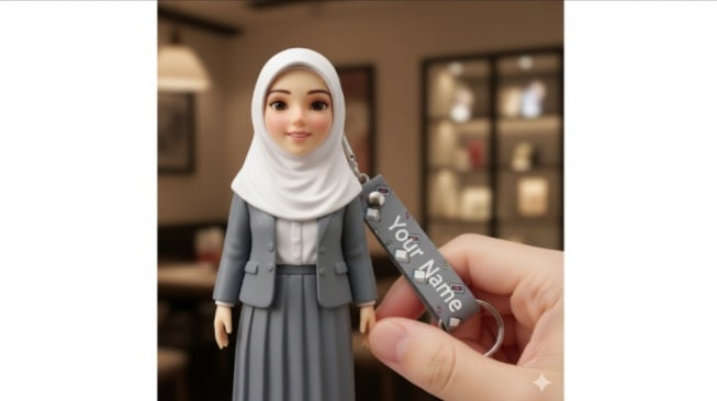 7 Prompt Miniatur AI Gantungan Kunci Lengkap dengan Cara Membuatnya