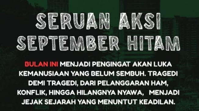 Mahasiswa Unsri Kompak Kenakan Baju Hitam, Aksi #SeptemberHitam Jadi Simbol Luka dan Perlawanan