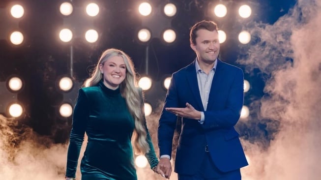 Potret Charlie Kirk dan Erika Kirk (Instagram/charliekirk1776)