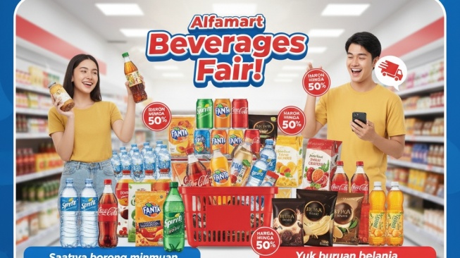 Promo Alfamart Beverages Fair: Serbu Diskonnya, Segarkan Harimu!