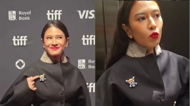 Dian Sastro Pakai Pin Jolly Roger One Piece di TIFF 2025, Apa Maknanya?