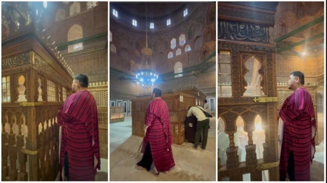 Ivan Gunawan kunjungi makam Imam Syafi'i (Instagram) 