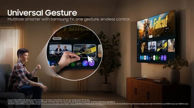 Universal Gesture. [Samsung]
