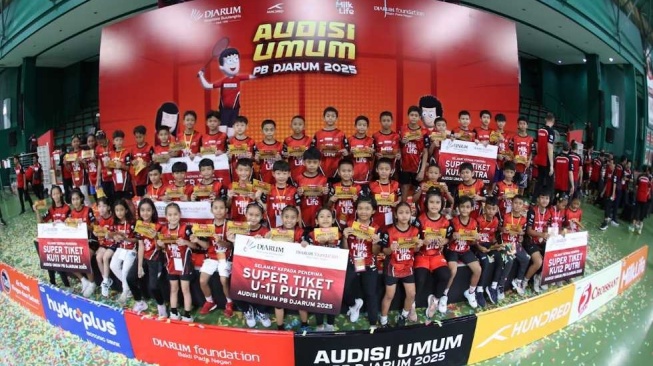 50 Atlet Raih Super Tiket, Masuk Babak Karantina Audisi Umum PB Djarum 2025