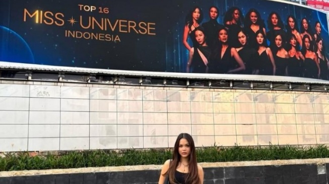 Geraldine Nadya Talumewo atau Dea Geraldine Finalis asal Sulawesi Selatan berhasil menembus Top 16 ajang Miss Universe Indonesia 2025 [SuaraSulsel.id/Istimewa]