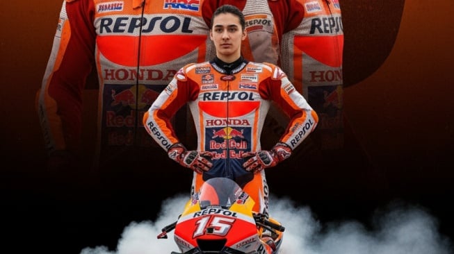 Poster ala pembalap MotoGP. [Gemini AI]