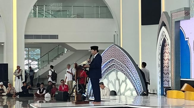 Menag Resmikan Masjid Raya Al-Bakrie: Pesannya Menyentuh Hati