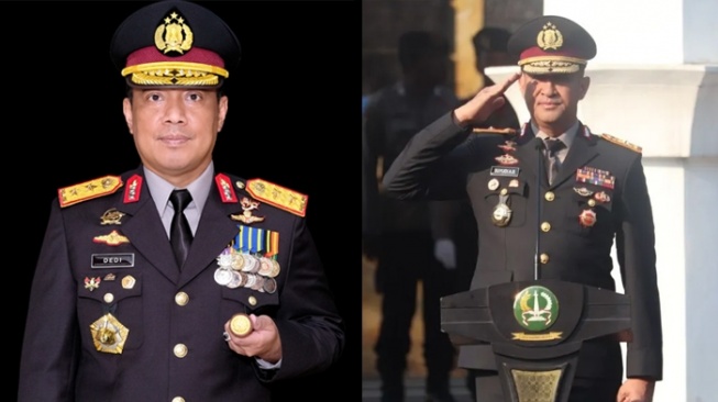 Adu Isi Garasi Komjen Dedi Prasetyo vs Komjen Suyudi Ario, 2 Jenderal Calon Kapolri