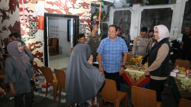 Inspektur Jenderal (Irjen) Kementerian Dalam Negeri (Kemendagri) S. M. Mahendra Jaya di Solo (Dok: Kemendagri)