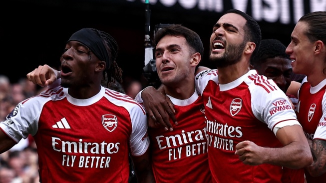 Brace Zubimendi Bawa Arsenal Gasak Forest, Arteta Beri Pujian Tinggi