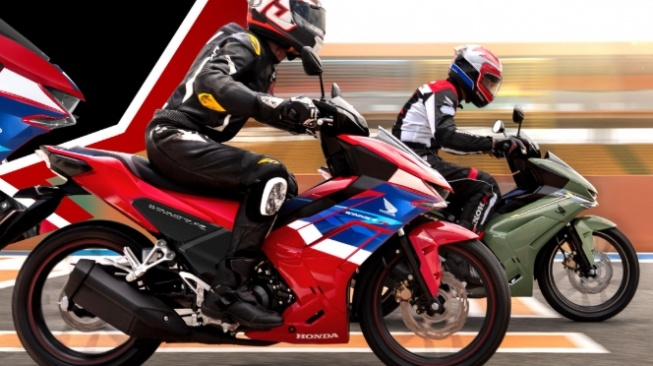 Honda Supra GTR di Vietnam memiliki tampilan ala moge (Honda Vietnam)