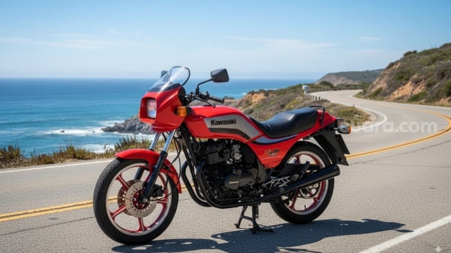 Bukan Ninja 250 Biasa! Inilah Engkongnya yang Lahir tanpa Rantai, Teknologi Jadul yang Bikin Kaget