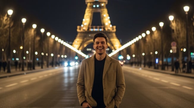 Prompt Edit Foto ke Luar Negeri Pakai AI, Tampilan Natural Seperti Pakai Fotografer
