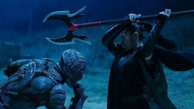 Film Jiu Jitsu yang dibintangi Nicholas Cage, Frank Grillo, dan Tony Jaa akan tayang Selasa (16/9/2025) malam ini pukul 23.00 WIB di Trans TV. [YouTube]