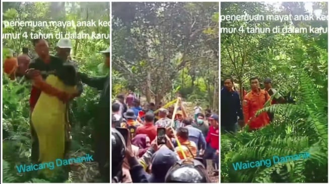Seorang ditemukan tewas di dalam karung setelah dilaporkan menghilang di kebun (Instagram)