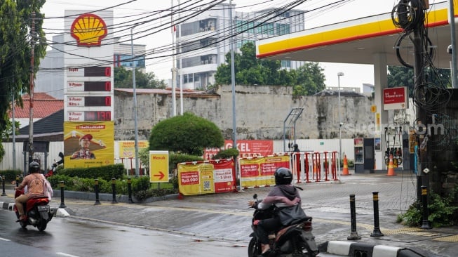Potret Kondisi Terkini SPBU Shell yang Kekurangan Stok BBM