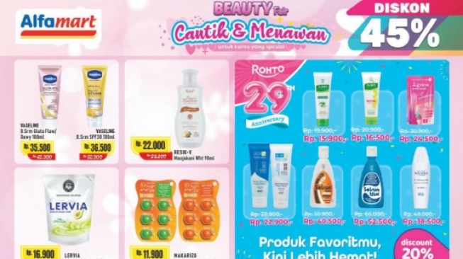 Skincare Viral Cuma 50 Ribuan di Alfamart! Scarlett & The Originote Jadi Murah Banget!