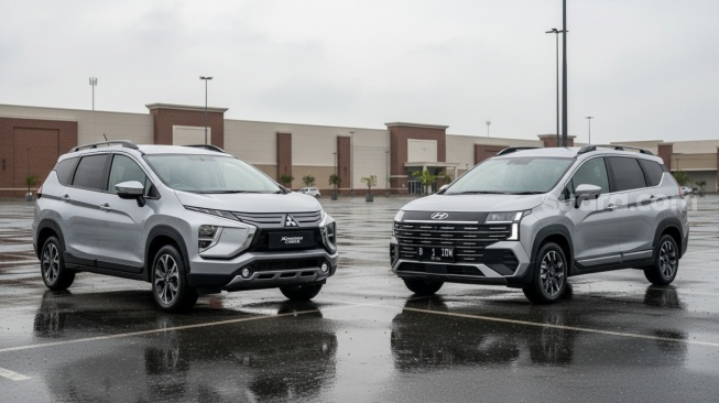 Mitsubishi Xpander Cross vs Hyundai Stargazer Cartenz X, Siapa Unggul Fitur dan Harga?