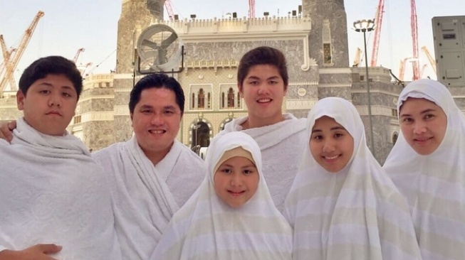 Potret Erick Thohir dan istri Elizabeth Tjandra (Instagram/erickthohir)