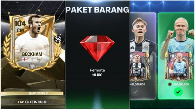 16 Kode Redeem FC Mobile Terbaru 17 September: Ada Beckham, Gems, dan Pemain 108-111