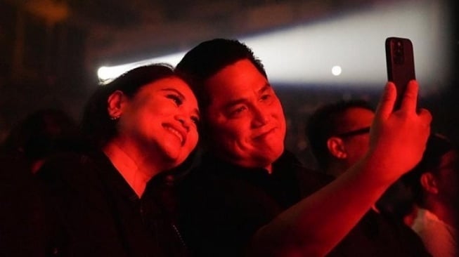 Potret Erick Thohir dan istri Elizabeth Tjandra (Instagram/erickthohir)