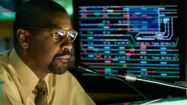 Film The Taking of Pelham 123 yang dibintangi Denzel Washington dan John Travolta akan tayang Rabu (17/9/2025) malam ini pukul 21.00 WIB di Trans TV. [YouTube]