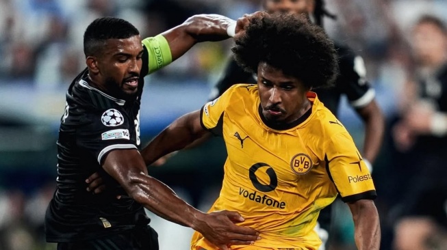 Drama 8 Gol, Duel Juventus vs Borussia Dortmund Berakhir Imbang