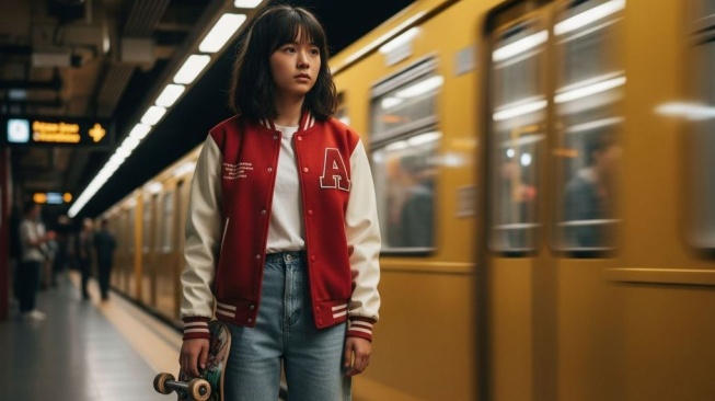Prompt Gemini AI edit foto sinematik di stasiun. (Gemini AI)