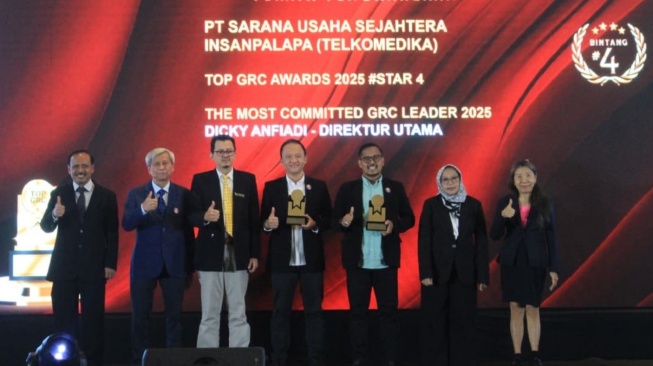 TelkoMedika Raih 2 Penghargaan TOP GRC Awards 2025