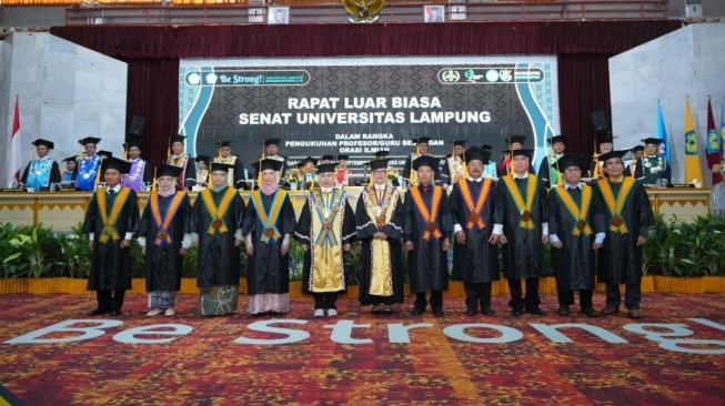 9 Profesor Baru Unila: Inovasi dari Pertanian Masa Depan Hingga Teknologi Cerdas