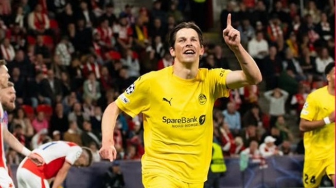 Taktik IQ 1000! Gol Luar Biasa Pemain Bodo/Glimt di Liga Champions