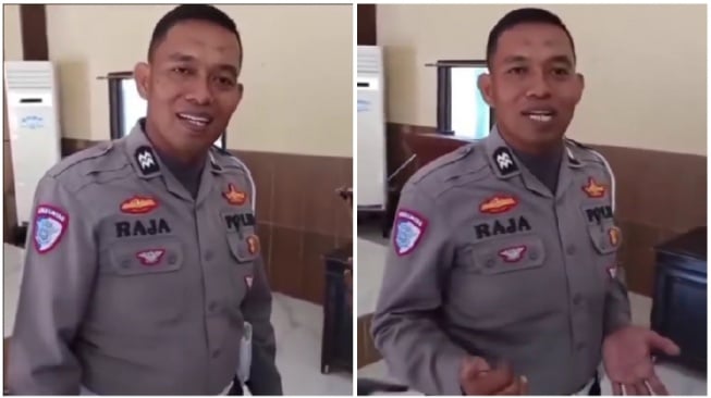 Polisi orang tua penyerang guru di Sinjai (Instagram)